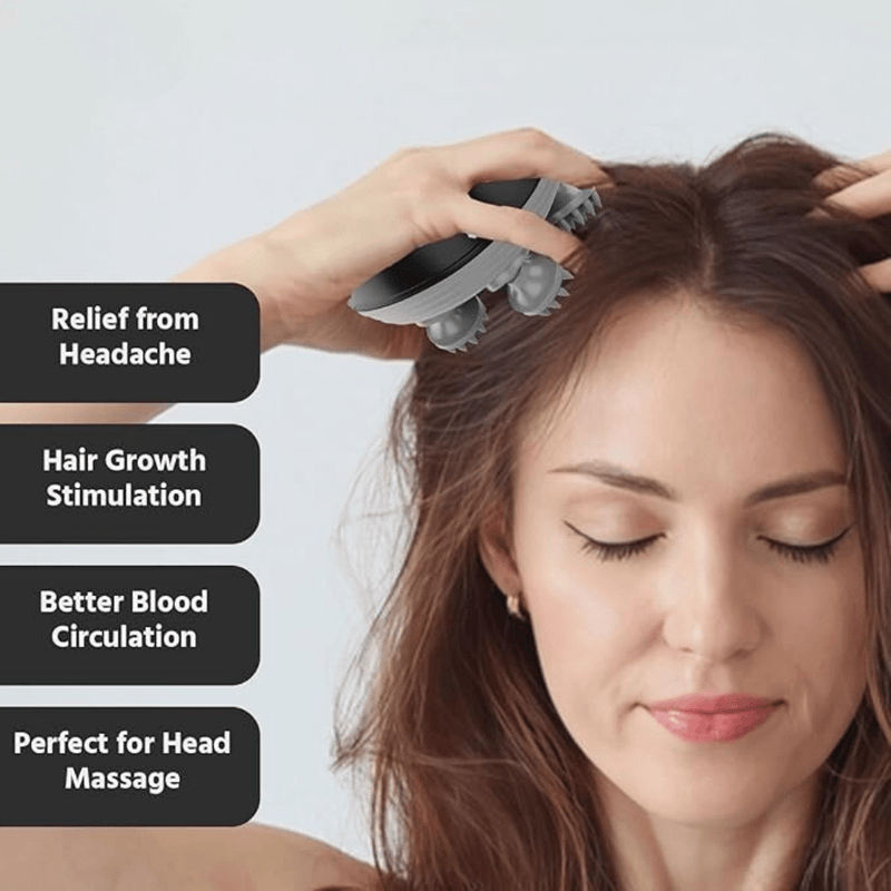 Clever Scalp Massager With Red Light